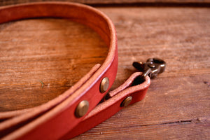 Dog Lead - Chestnut