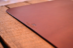 Leather Mousepad - Dark Brown