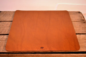 Leather Mousepad - Chestnut
