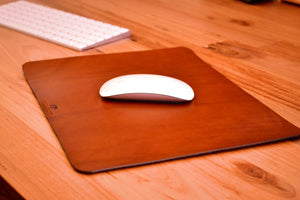 Leather Mousepad - Chestnut