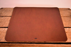 Leather Mousepad - Dark Brown