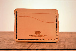 Slim Cardholder Wallet - Natural