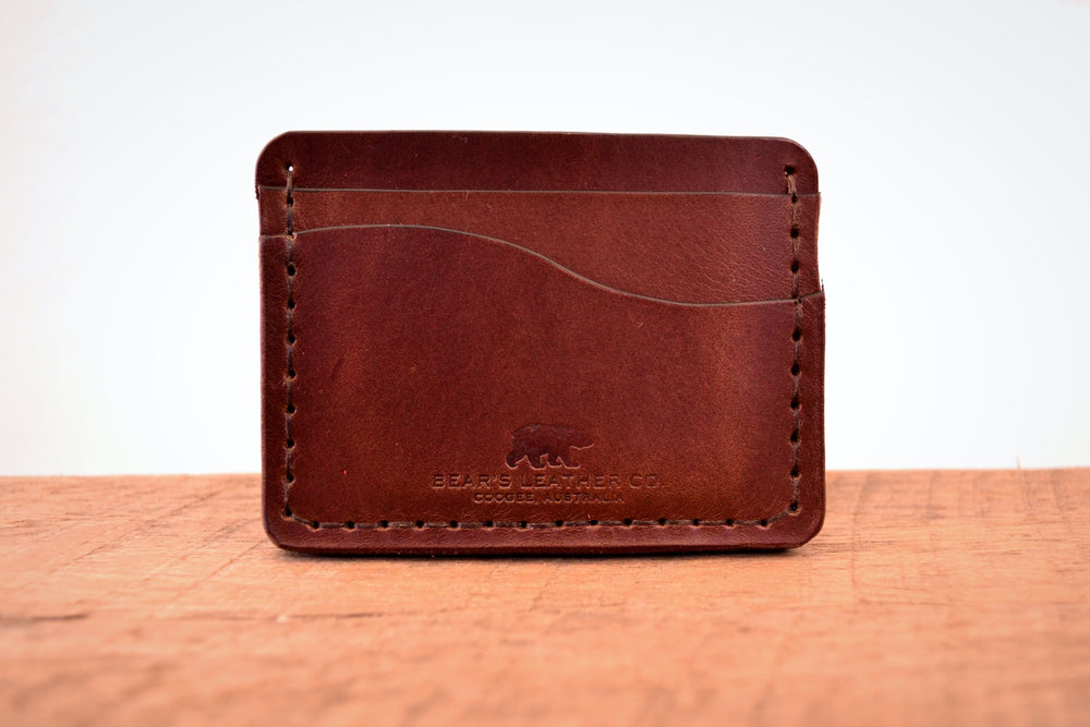 Slim Cardholder Wallet - Dark Brown