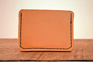 Slim Cardholder Wallet - Natural