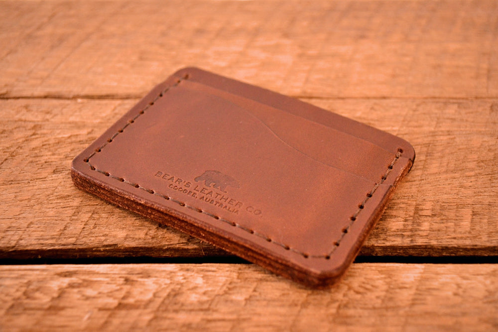 Slim Cardholder Wallet - Dark Brown