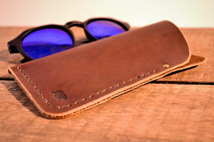 Sunglasses Case - Harness Brown